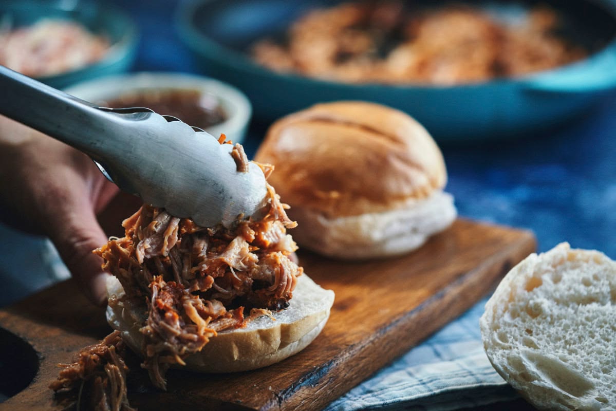 Pulled Pork 1 Pulled pork con il barbecue a gas