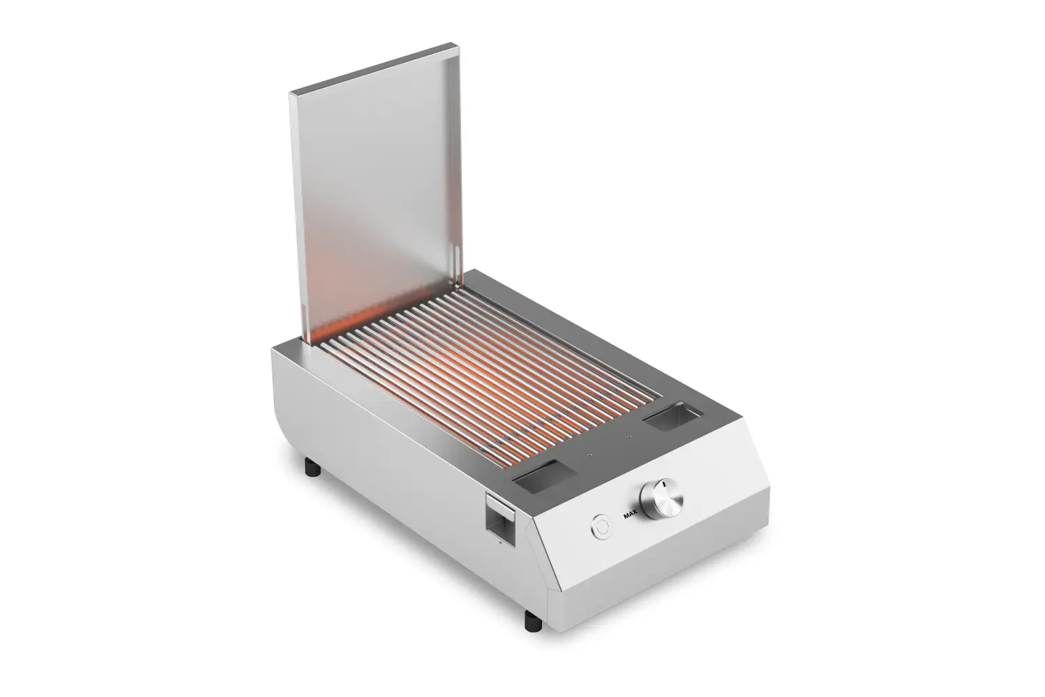 Countertop BBQ - Fry Top 250 2 BBQ DUAL INFRAROSSI HD